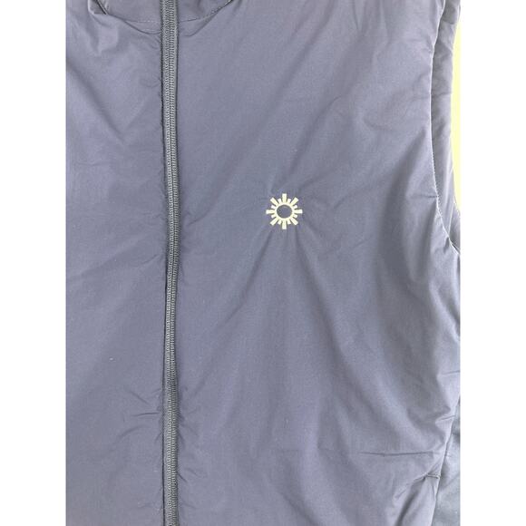 Holderness & Bourne The King Vest Men's Medium Navy Tailored Fit Full Zip *Logo - Picture 4 of 10